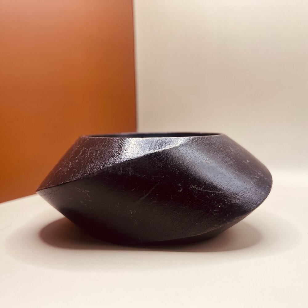 Black Wooden Statement Bracelet